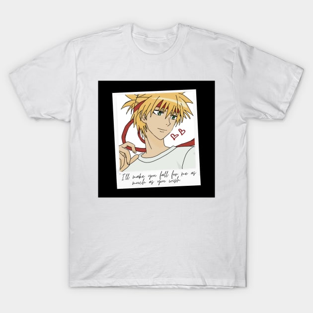 Usui takumi v3 T-Shirt by niconeko3